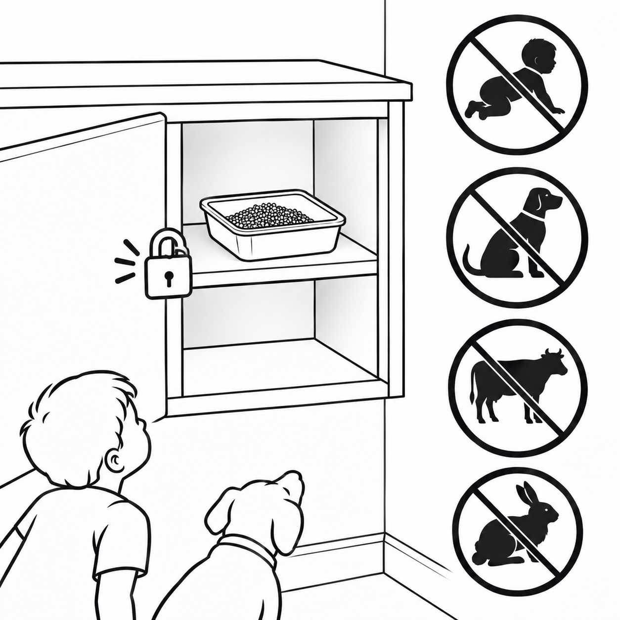 Place in Secured Locations